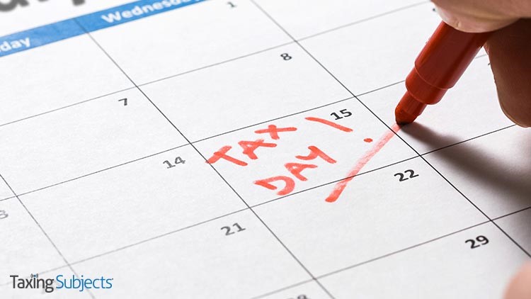 Delayed Deadline Lets Tax Filings Lag